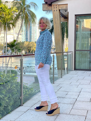 SERENA BLUE ZIPPER - Cathys Place