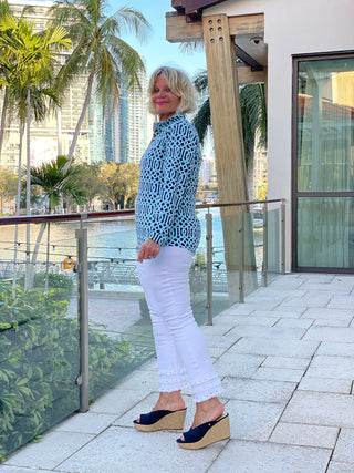 SERENA BLUE ZIPPER - Cathys Place