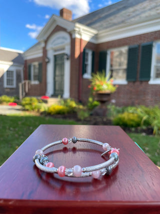 FRESH WATER PEARL PINK BRACELET WRAP - Cathys Place