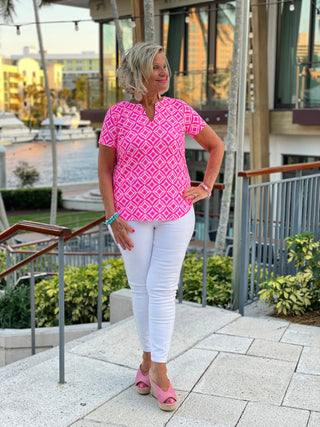 PINK DIAMONDS SHORT SLEEVE - Cathys Place