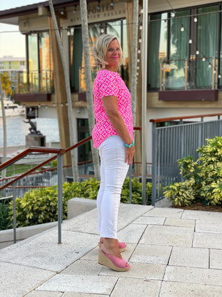 PINK DIAMONDS SHORT SLEEVE - Cathys Place