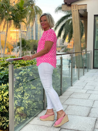PINK DIAMONDS SHORT SLEEVE - Cathys Place