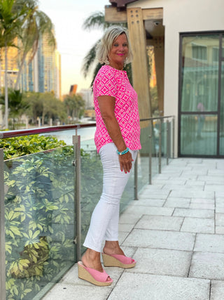 PINK DIAMONDS SHORT SLEEVE - Cathys Place