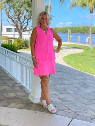 HOT PINK SKORT - Cathys Place