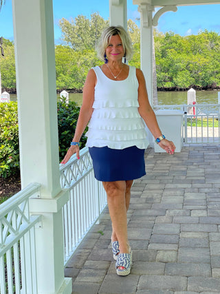 NAVY SKORT - Cathys Place
