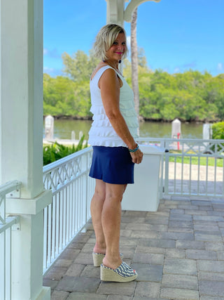 NAVY SKORT - Cathys Place