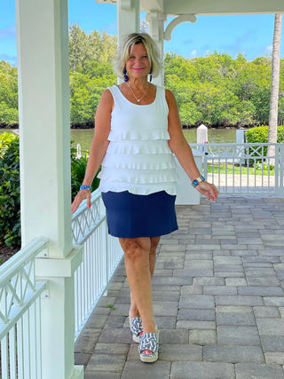 NAVY SKORT - Cathys Place