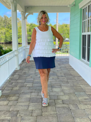 NAVY SKORT - Cathys Place