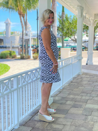 NAPLES DAY SHIFT DRESS - Cathys Place