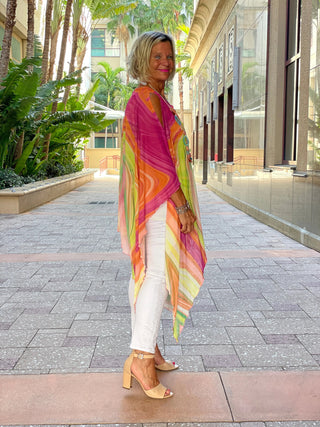 ZIG ZAG SPLASH TUNIC KOKOMO