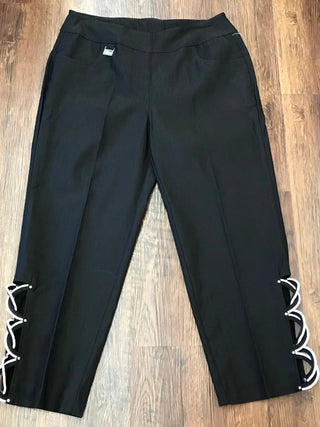 RHINESTONE CAPRI BLACK - Cathys Place