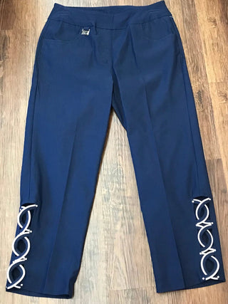 RHINESTONE CAPRI NAVY - Cathys Place