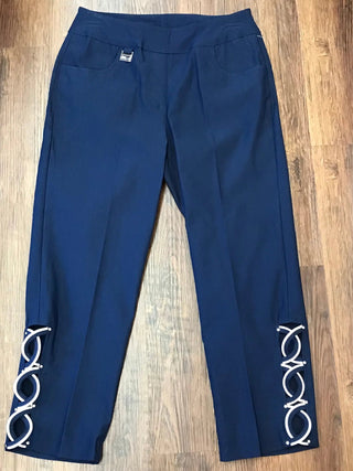 RHINESTONE CAPRI NAVY - Cathys Place