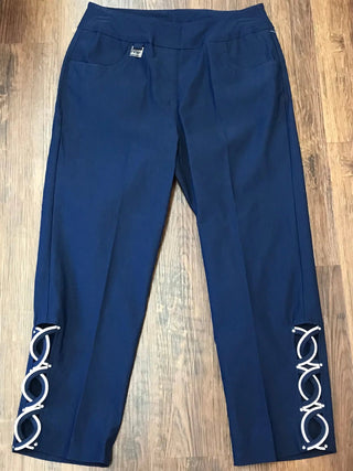 RHINESTONE CAPRI NAVY - Cathys Place