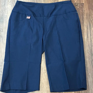 NAVY BERMUDA SHORT 10" INSEAM - Cathys Place