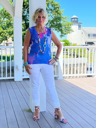 BLUE MARINE SWEATER TANK ETHYL JEANS