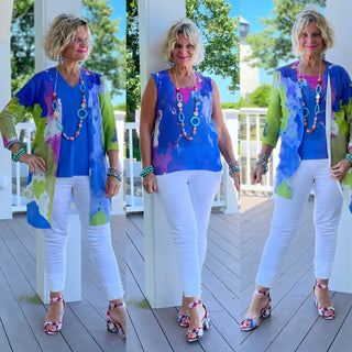 BLUE MARINE SWEATER TANK ETHYL JEANS