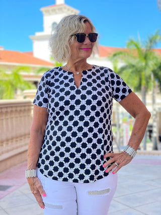 TINSLEY SHORT SLEEVE - Cathys Place