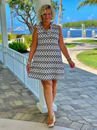 SANDBAR RUFFLE DRESS - Cathys Place