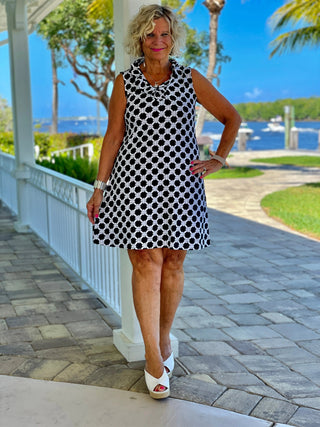 TINSLEY RUFFLE DRESS - Cathys Place