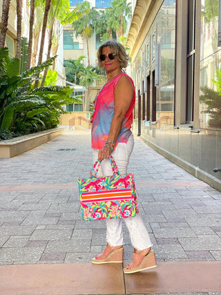 TROPICAL DREAM CARDIGAN ETHYL JEANS
