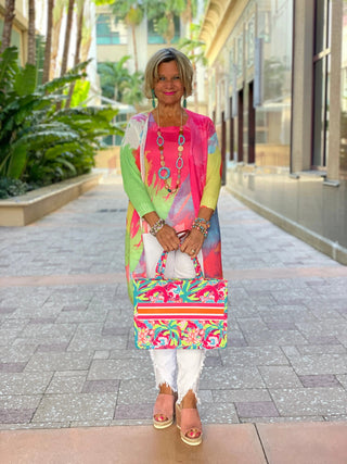 TROPICAL DREAM CARDIGAN ETHYL JEANS