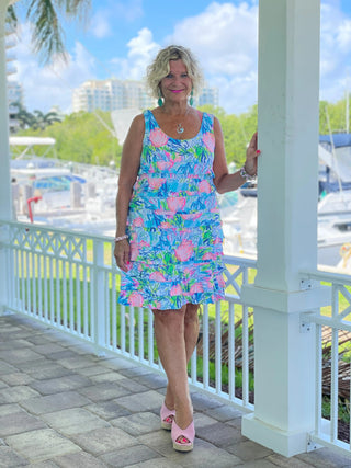 SEASHELL BEACH  LAYERED RUFFLE - Cathys Place