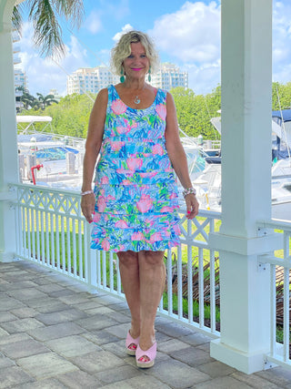 SEASHELL BEACH  LAYERED RUFFLE - Cathys Place