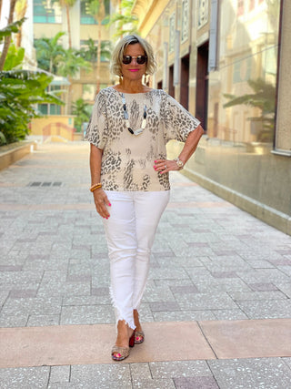 THE CONTEMPO SHORT SLEEVE ETHYL JEANS