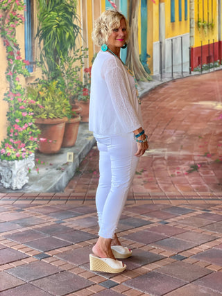 LULU-B HUNTER WHITE WRAP LULU-B
