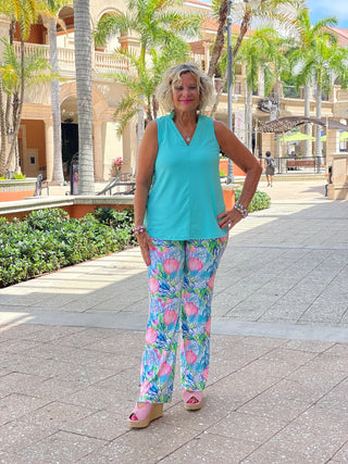 SEASHELL BEACH PALAZZO PANT - Cathys Place