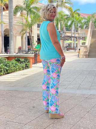 SEASHELL BEACH PALAZZO PANT - Cathys Place