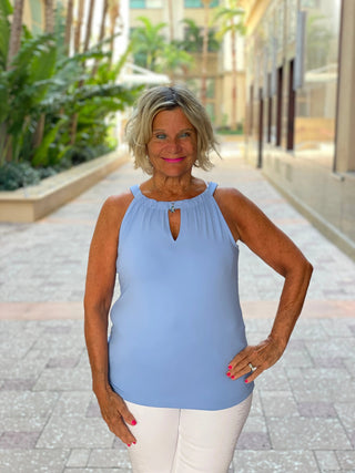 PERRI  KEYHOLE TOP FINAL SALE LULU-B