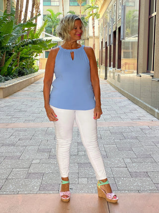 PERRI  KEYHOLE TOP FINAL SALE LULU-B