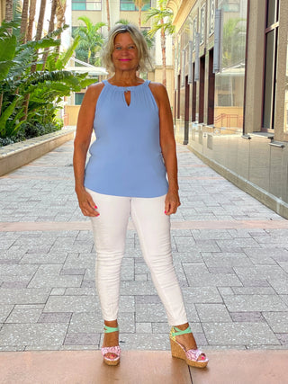 PERRI  KEYHOLE TOP FINAL SALE LULU-B