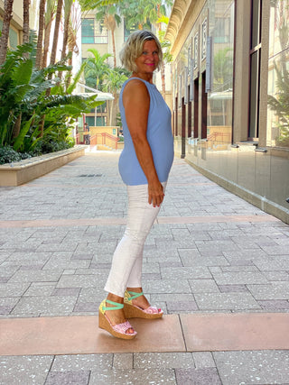 PERRI  KEYHOLE TOP FINAL SALE LULU-B