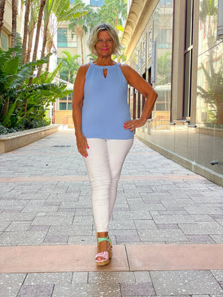 PERRI  KEYHOLE TOP FINAL SALE LULU-B