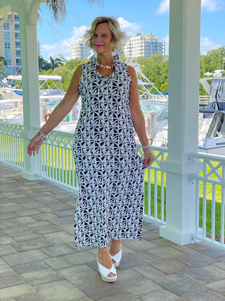 BLACK AND BEIGE MAXI - Cathys Place