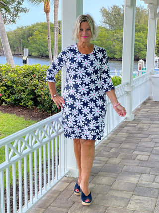 DAISY DAY SLEEVE RUFFLE DRESS LULU-B