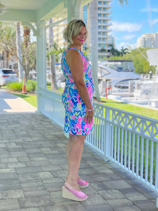 SECRET LOVE HEARTS KEYHOLE DRESS LULU-B