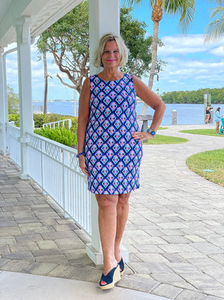 PINEAPPLE VACATION SHIFT DRESS LULU-B