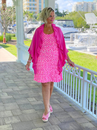 PINK DIAMOND CHA CHA DRESS LULU-B