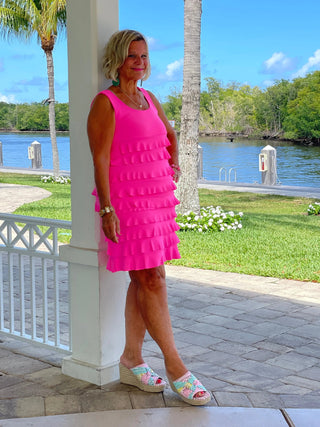 HOT PINK CHA CHA SKORT LULU-B