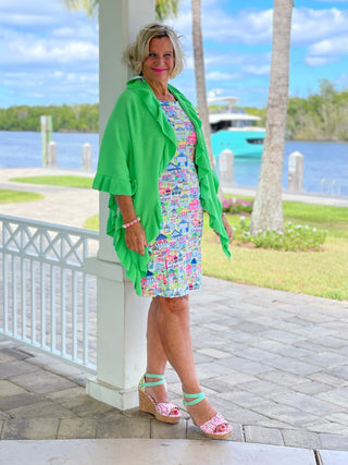 TIKI ESCAPE SHIFT DRESS LULU-B