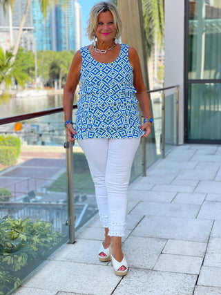 AQUA DIAMONDS CHA CHA TANK LULU-B