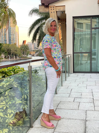 TIKI ESCAPE SHORT SLEEVE LULU-B