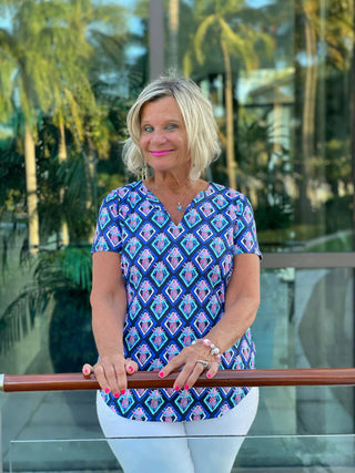 PINEAPPLE VACA SHORT SLEEVE LULU-B