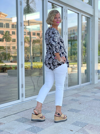 NAUTICAL  LANE ASYMMETRIC TOP - Cathys Place