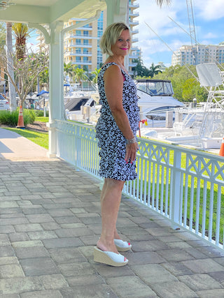 NAPLES DAY LAYERED RUFFLE DRESS LULU-B