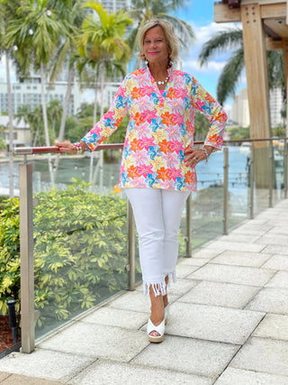 PALM BEACH GARDEN TUNIC - Cathys Place